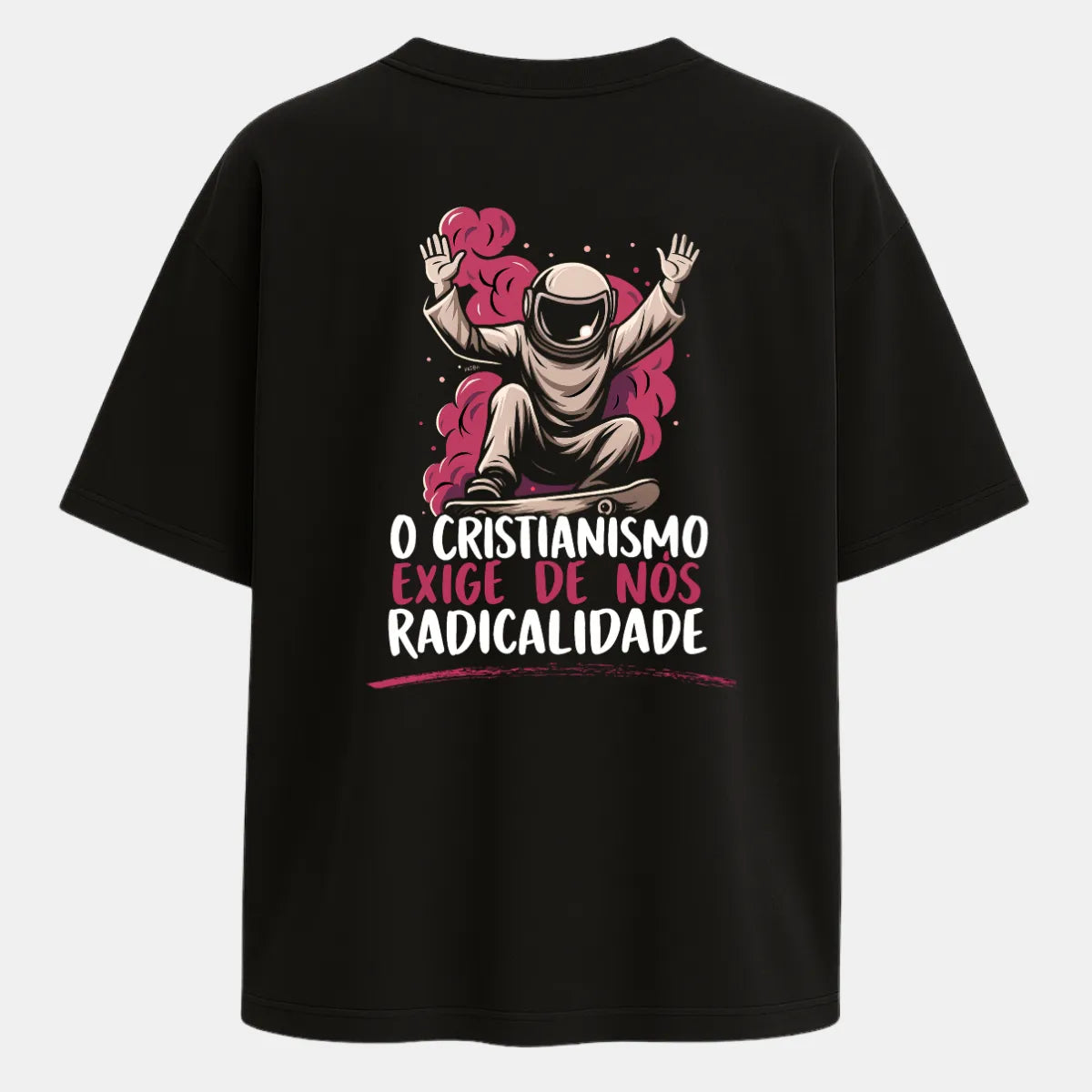 Camiseta Flow Oversized - Radical na Fé | 100% algodão