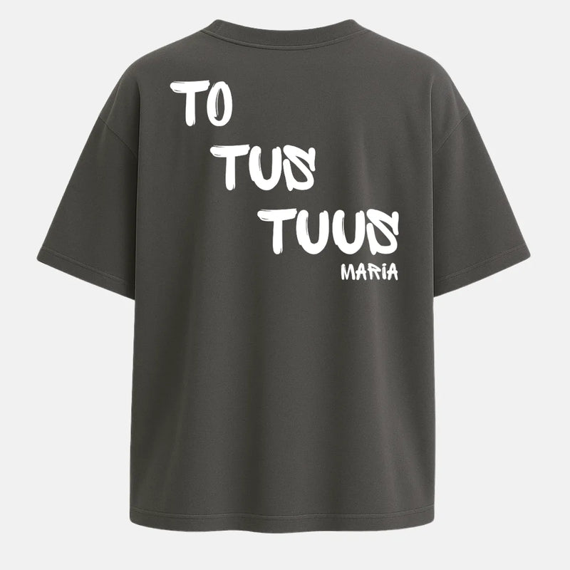 Camiseta Oversized Estonada - Sou todo teu, Maria