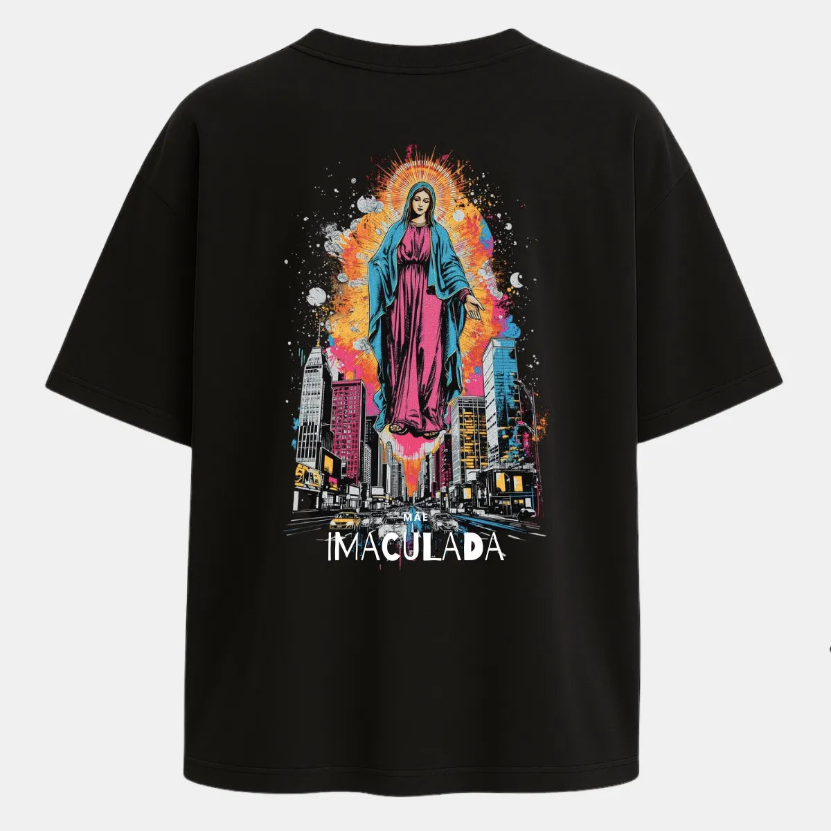 Camiseta Oversized - Mãe Imaculada