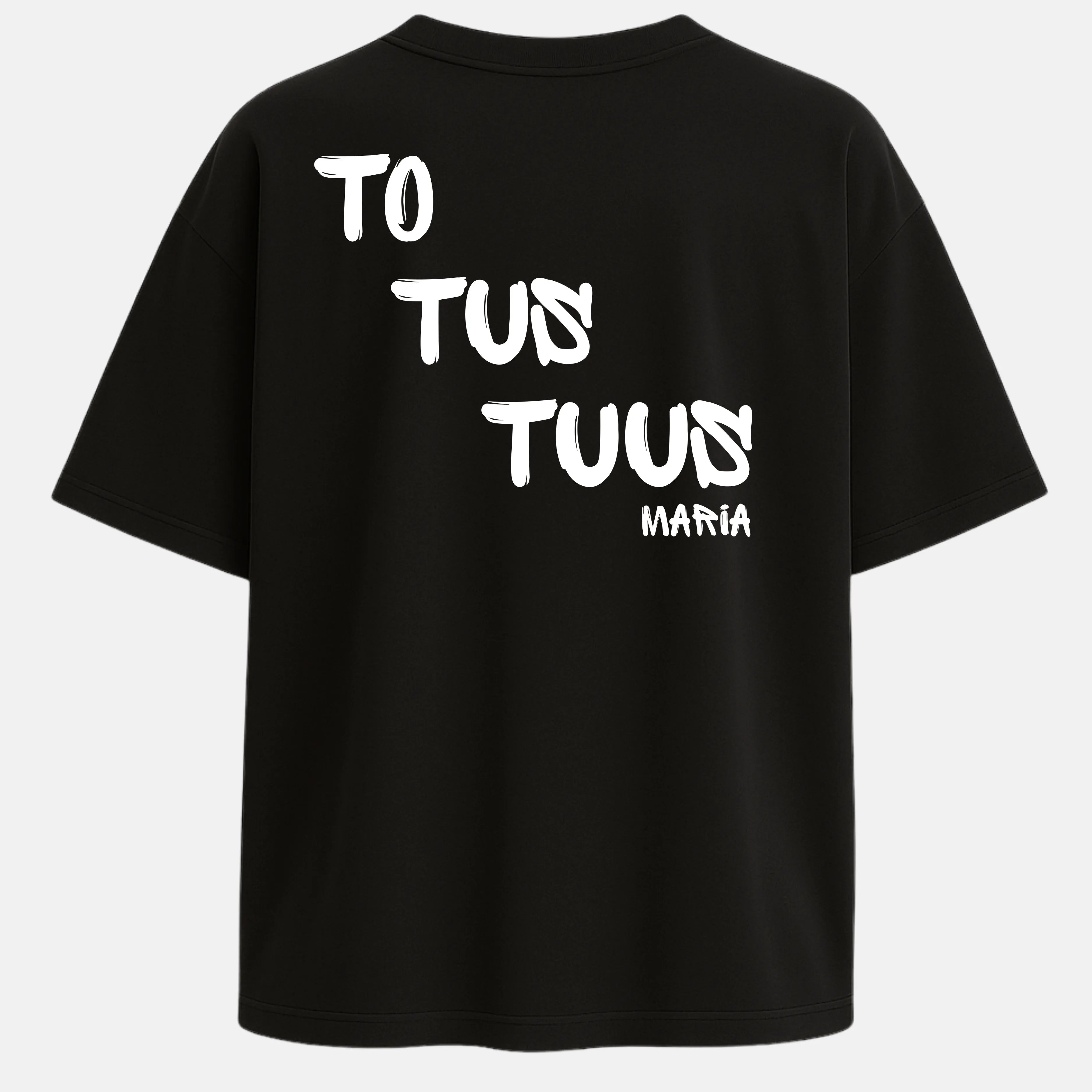 Camiseta Oversized Estonada - Sou todo teu, Maria